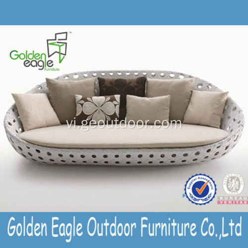 Hình dạng tròn Chất lượng cao SGS Rattan Proof Furniture